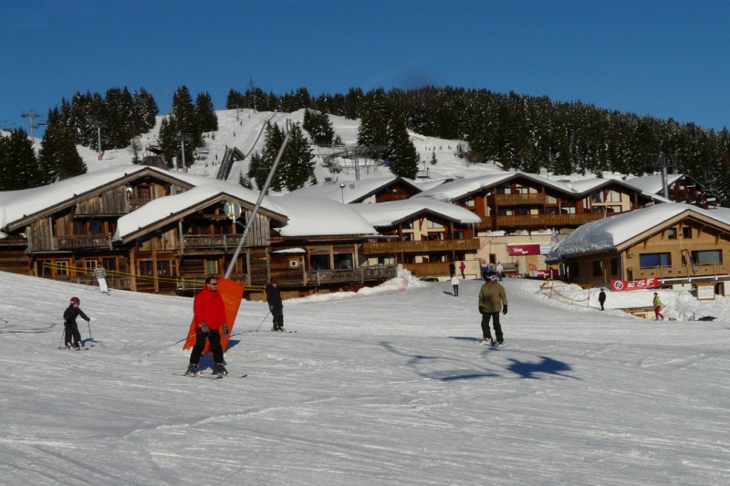 les Saisies fin de journée